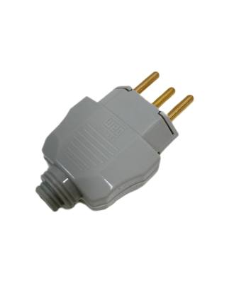 Pino Tomada 2 P + T 10A Cinza 616/13302035*