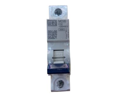 Disjuntor 1 x .32 A .3 kA MDWP-C32-1 (Weg) 15265689*