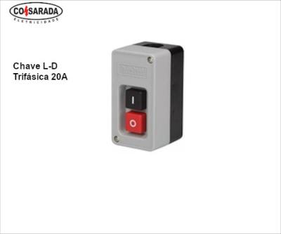 Chave L-D Trifasica 20 A CS-102TS (3047)*