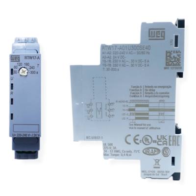 Rele Tempo .5 Min. 220-240VAC/24VDC Ret. Energ. RTW17-A01U300SE40 12738238*