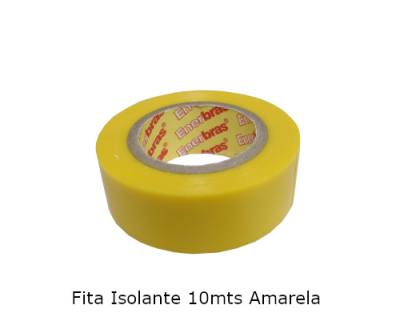 Fita Isolante 10 Metros Amarela 1000-EAM/EB*