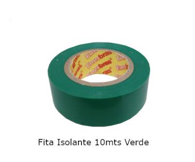 Fita Isolante 10 Metros Verde 1000-EVD/EB*