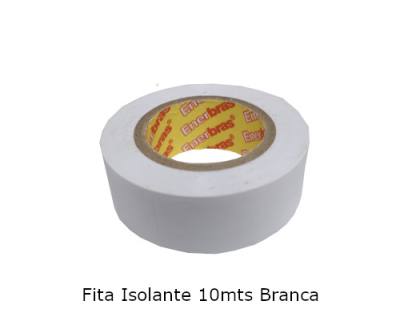 Fita Isolante 10 Metros Branca 1000-EBR*