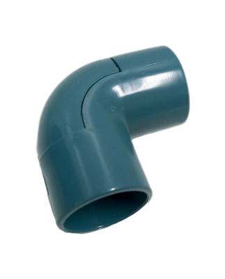 Curva .3/4" .90º PVC Cinza c/ Janela 103*