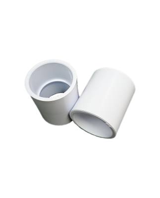 Luva 1" PVC Branca Encaixe 86*