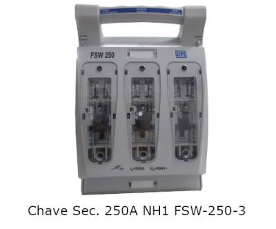 Chave Sec. 250 A NH1 FSW-250-3 11884179*