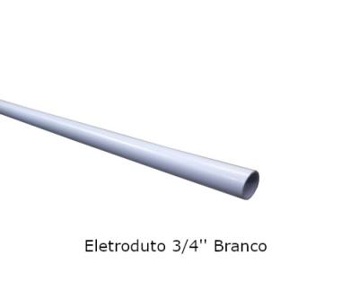 Eletroduto .3/4" PVC Branco 49*