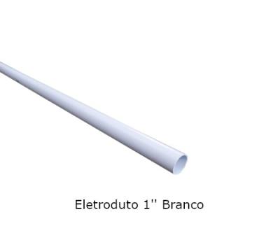 Eletroduto 1" PVC Branco 50*