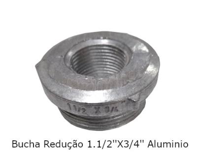 Bucha Reducao 1..1/2" x 3/4" Aluminio 56124/008*
