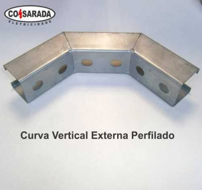 Curva Vert. Ext. .38 x 38 mm Perfilado PZ 17563*