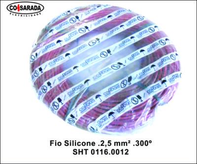 Fio Silicone .2,5 mm² .300º SHT 30261020003010*