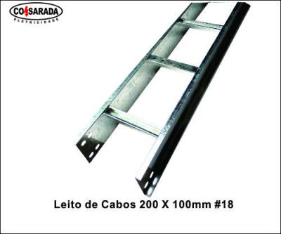 Leito de Cabos 200 x 100 mm #18/18 PZ 45591*