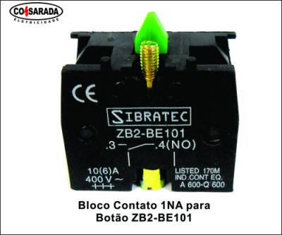Bloco Contato 1 NA P/Botao M20-1A*