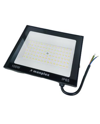 Projetor .100 W Slim Led 240 V 6400k Preto (4968)*