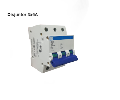 Disjuntor 3 x ...6 A .3 kA MDW-B6-3 (Weg) 10076400 *