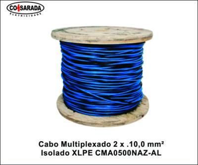 Cabo Multiplexado 2 x .10,0 mm² Isolado XLPE CMA0500NAZ-ALI*