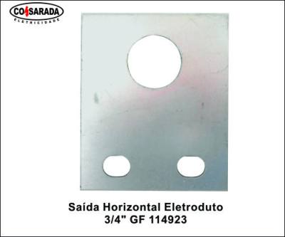 Saida Horizontal Eletroduto .3/4" GF 114923*