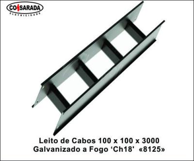 Leito de Cabos 100 x 100 mm #18/18 G.F 8125*