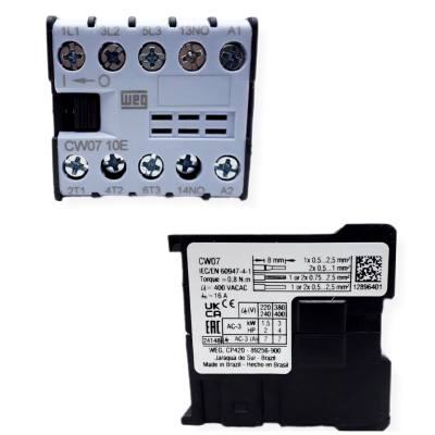 Contator ..7 A 1 NA 380V (mini) CW07-10-30V40 12896401 *