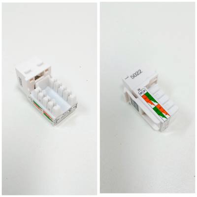Modulo Tomada RJ 45 Femea Keystone Gigalan CAT6 24450424 *