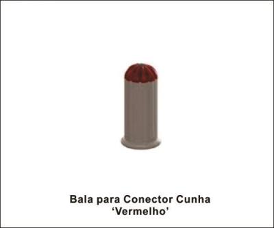 Bala Conector Cunha Vermelho 3033110001*