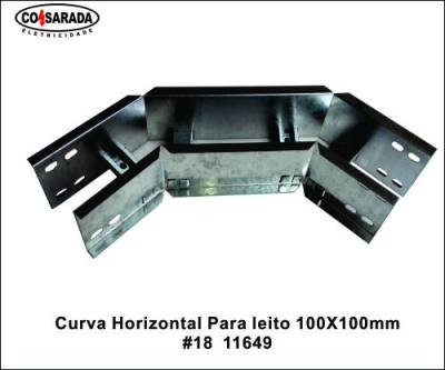 Curva Leito Horiz. 100 x 100 mm #18 PZ 116469*