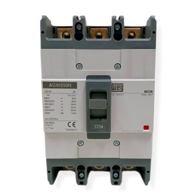 Disjuntor 3 x .225 A 30 kA AGW250N-DX225-3 Caixa Moldada 12872064*