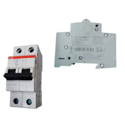 Disjuntor 2 x .20 A .3 kA (Abb) SH202 T - C20/ SJ202T-C20 *