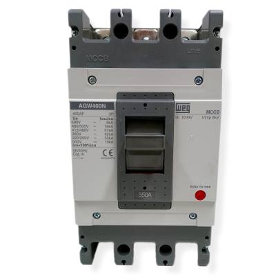 Disjuntor 3 x .350 A AGW400N-DX350-3 Caixa Moldada 12775150*