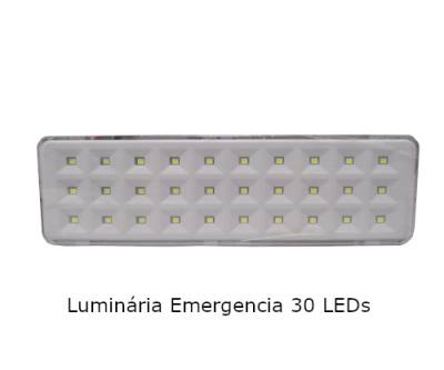 Luminaria Emergencia LED ...30 LEDS*
